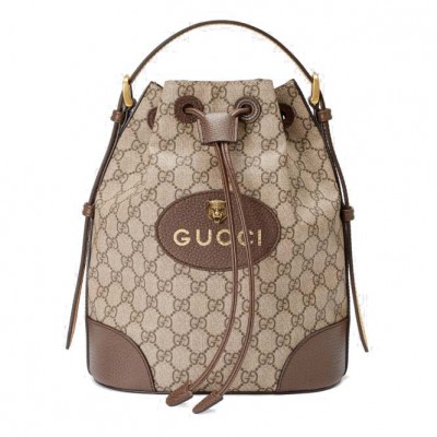 GUCCI NEO VINTAGE GG SUPREME BACKPACK  473875  (22*20cm*14cm)